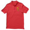 pumpkin skeleton dabbing Polo Shirt