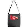 red skinhead bovver boots ideal birthday gift or present Adjustable Strap Totes