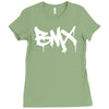 bmx graffiti Ladies Fitted T-Shirt
