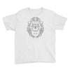 lion face lines Youth Tee