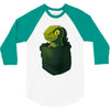 pocket raptor 3/4 Sleeve Shirt