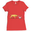 bird dog Ladies Fitted T-Shirt