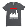factory records   retro record label   mens music Ladies Fitted T-Shirt