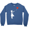 banksy style Crewneck Sweatshirt