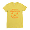 happy halloween...., Ladies Fitted T-Shirt