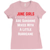 June Girls Ladies Fitted T-Shirt