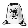 Child Of God Drawstring Bags