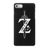 the legend of zelda - breath of the wild white logo iPhone 7 Case