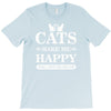 cats make me happy T-Shirt