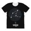 Virgo Zodiac Sign Minimal Design All Over Women's T-shirt