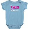 It's A Twin Thing Baby Onesie