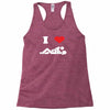 i love sex Racerback Tank