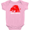 bad bull (2) Baby Onesie