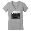 asking alexandria stand up and scream metalcore parkway drive Women's V-Neck T-Shirt