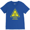 biohazard symbol laboratory hazard warning sign V-Neck Tee