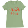 witch please Ladies Fitted T-Shirt