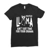 nurse lama Ladies Fitted T-Shirt