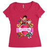 paw patrol birthday girl Women's Triblend Scoop T-shirt
