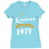 queens are born in 1975 Ladies Fitted T-Shirt