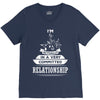 I Am Music Actually In A Very Commited Relationship V-Neck Tee