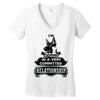 I Am German Shepherd Actually In A Very Commited Relationship Women's V-Neck T-Shirt