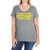 cloudy eyes, empty hearts, might lose Ladies Curvy T-Shirt