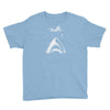 shark attack swimmer Youth Tee