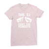 this dj doesn't take requests Ladies Fitted T-Shirt