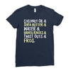 natural queens rock Ladies Fitted T-Shirt