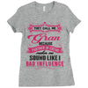 They Call Me Gran Partner In Crime Funny Ladies Fitted T-Shirt