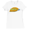 wake up san francisco Ladies Fitted T-Shirt