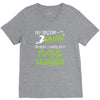 my broom broke V-Neck Tee