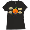 rhyming orange Ladies Fitted T-Shirt