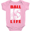ball is life funny sports Baby Onesie