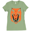 cursed fox Ladies Fitted T-Shirt