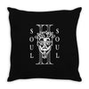 soul II soul white logo Throw Pillow
