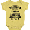 Super Cool Stepmom Of A Freaking Awesome Grandson Baby Onesie