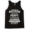 Super Cool Poppy Of A Freaking Awesome Grandson Tank Top