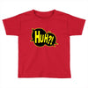 huh bang pow boom splat carto Toddler T-shirt