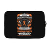 Never Underestimate The Strength Of A Leukemia Cancer Warrior Laptop sleeve