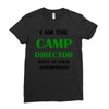camp director Ladies Fitted T-Shirt
