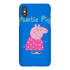 peppa pig auntie pig iPhoneX Case