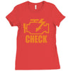 check engine Ladies Fitted T-Shirt