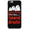 can't scare me halloween funeral direct iPhone 6/6s Case