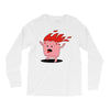 marshmallow prend feu Long Sleeve Shirts