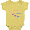 rainbow road Baby Onesie