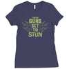 these guns stun Ladies Fitted T-Shirt
