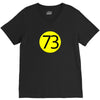 73 the perfect number t shirt the big bang theory cool funny V-Neck Tee