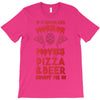 horror movies, pizza and beer T-Shirt