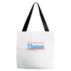 don't blame me i voted for thanos Tote Bags